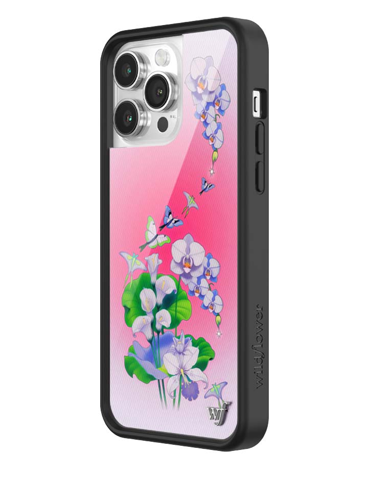 Butterfly Dreams Protective iPhone Case in Pink Pastel Florals - Image 27