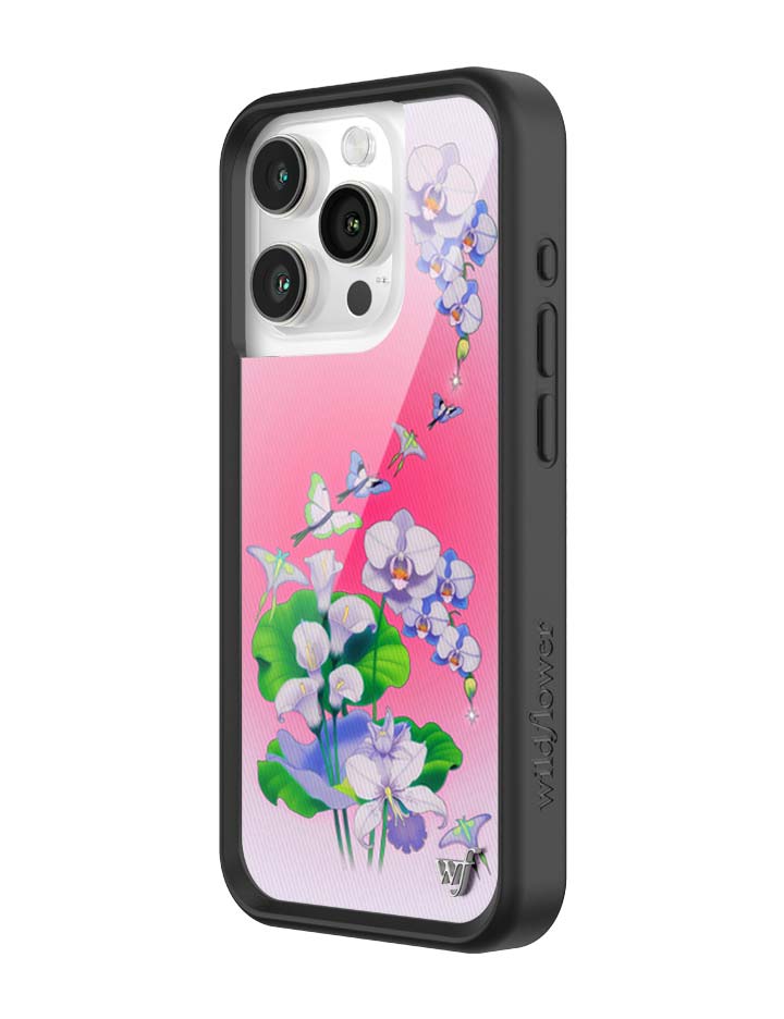 Butterfly Dreams Protective iPhone Case in Pink Pastel Florals - Image 23