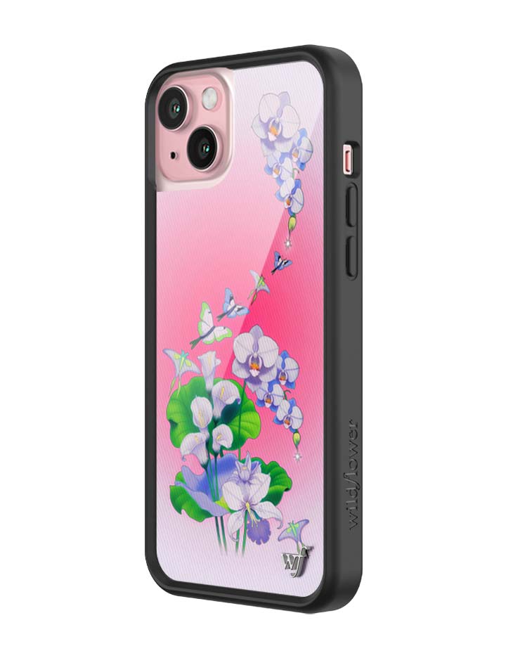 Butterfly Dreams Protective iPhone Case in Pink Pastel Florals - Image 21