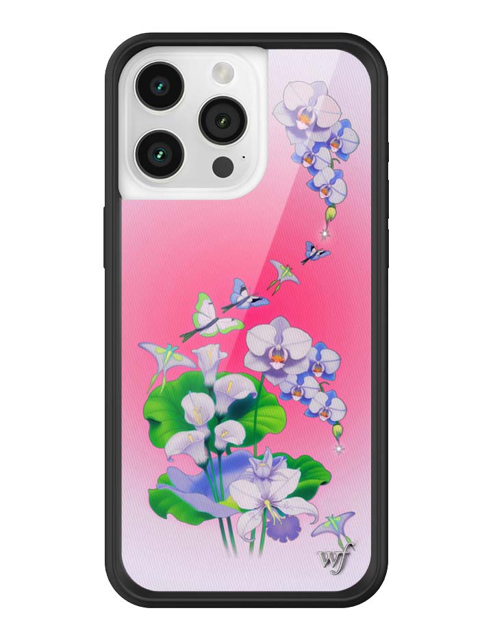 Butterfly Dreams Protective iPhone Case in Pink Pastel Florals - Image 18