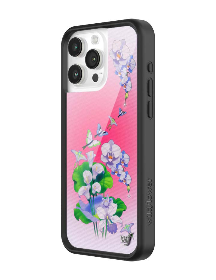 Butterfly Dreams Protective iPhone Case in Pink Pastel Florals - Image 19