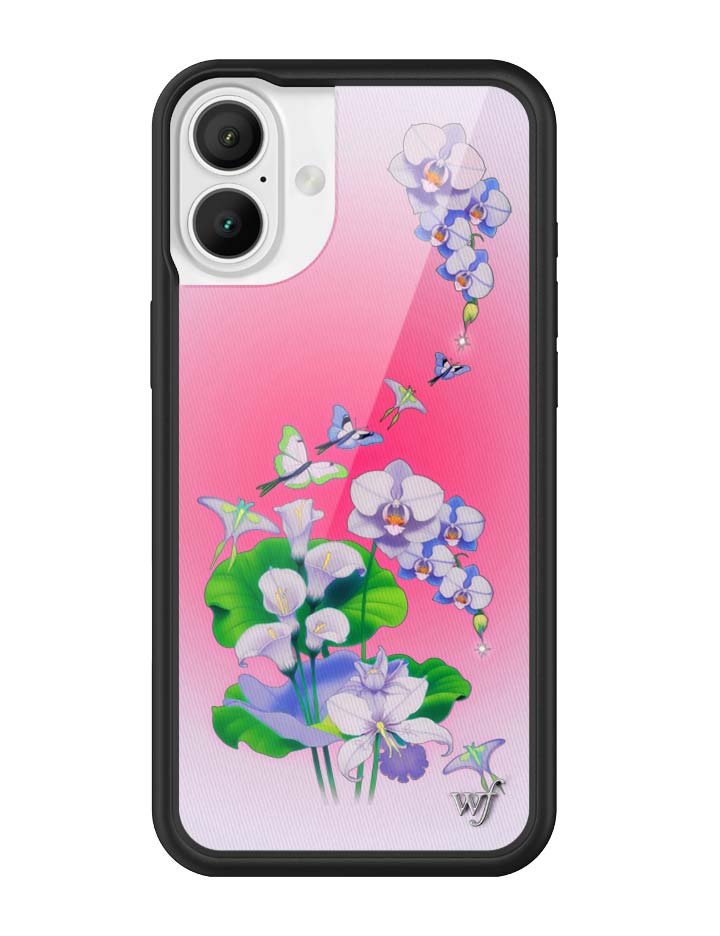 Butterfly Dreams Protective iPhone Case in Pink Pastel Florals - Image 12