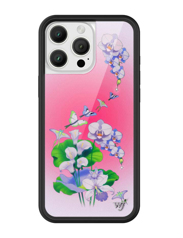 Butterfly Dreams Protective iPhone Case in Pink Pastel Florals - Image 10