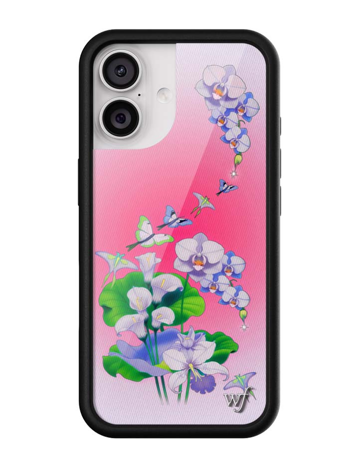 Butterfly Dreams Protective iPhone Case in Pink Pastel Florals - Image 7