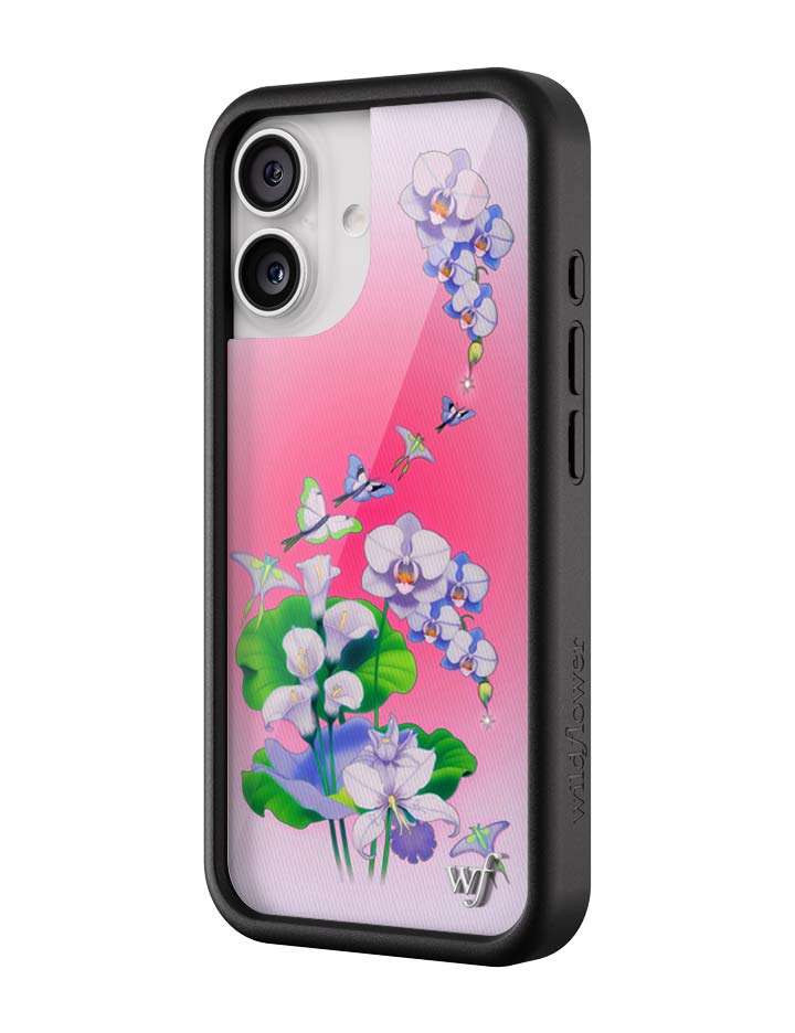 Butterfly Dreams Protective iPhone Case in Pink Pastel Florals - Image 8