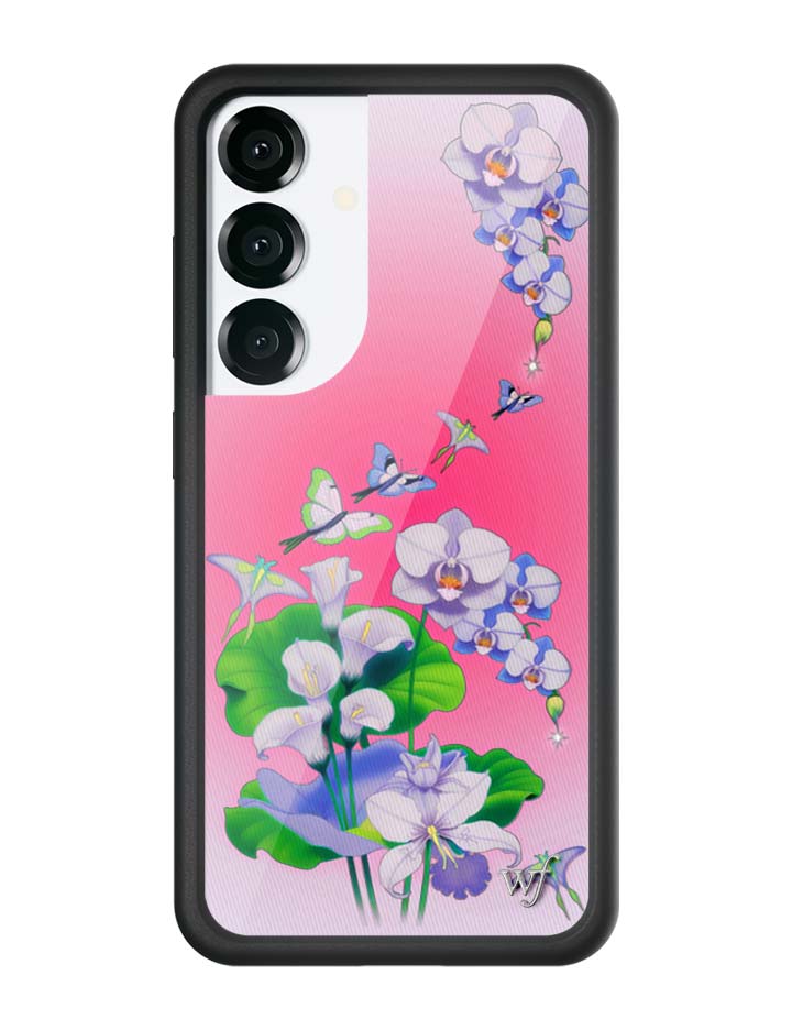 Butterfly Dreams Samsung Galaxy Case with Pastel Floral Pattern - Image 7