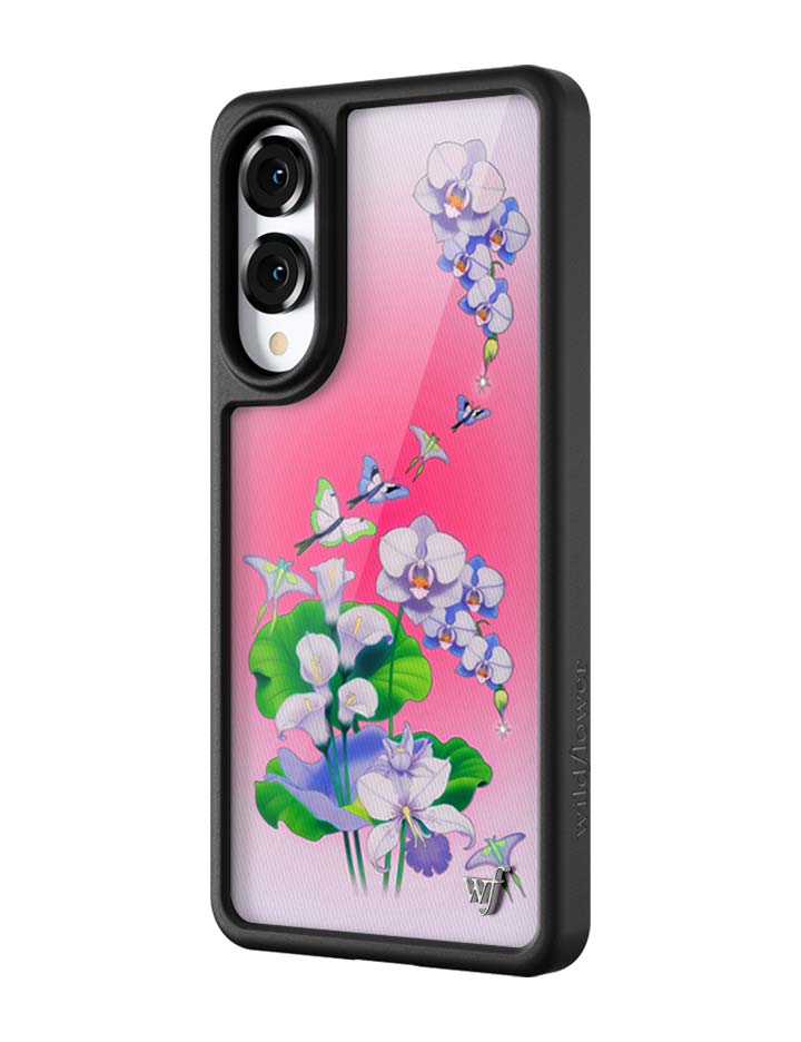 Butterfly Dreams Samsung Galaxy Case with Pastel Floral Pattern - Image 4