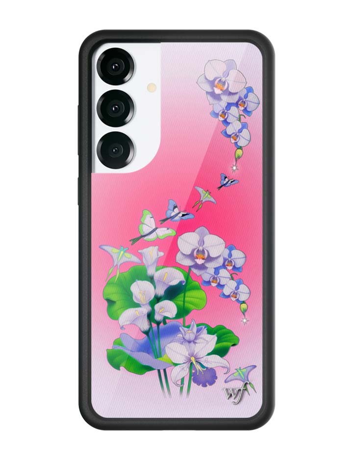 Butterfly Dreams Samsung Galaxy Case with Pastel Floral Pattern - Image 5