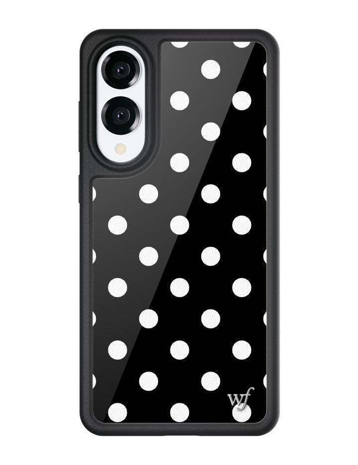 Polka Dot Samsung Galaxy Case in Black and White - Image 3