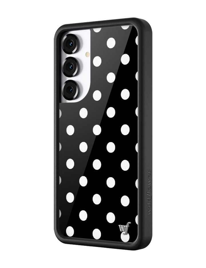 Polka Dot Samsung Galaxy Case in Black and White - Image 6
