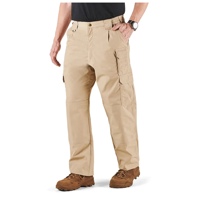 Men Tactical Cargo Pants Outdoor Hiking Multi Pocket Work Trousers - Image 36