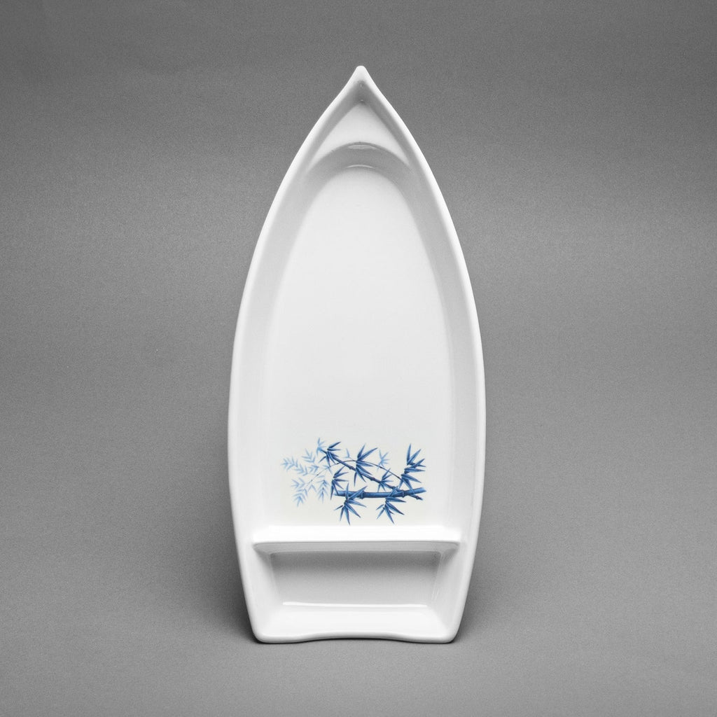 Melamine Sushi Boat, 3pc, 15.25" x 7" (Elegant Blue Bamboo)