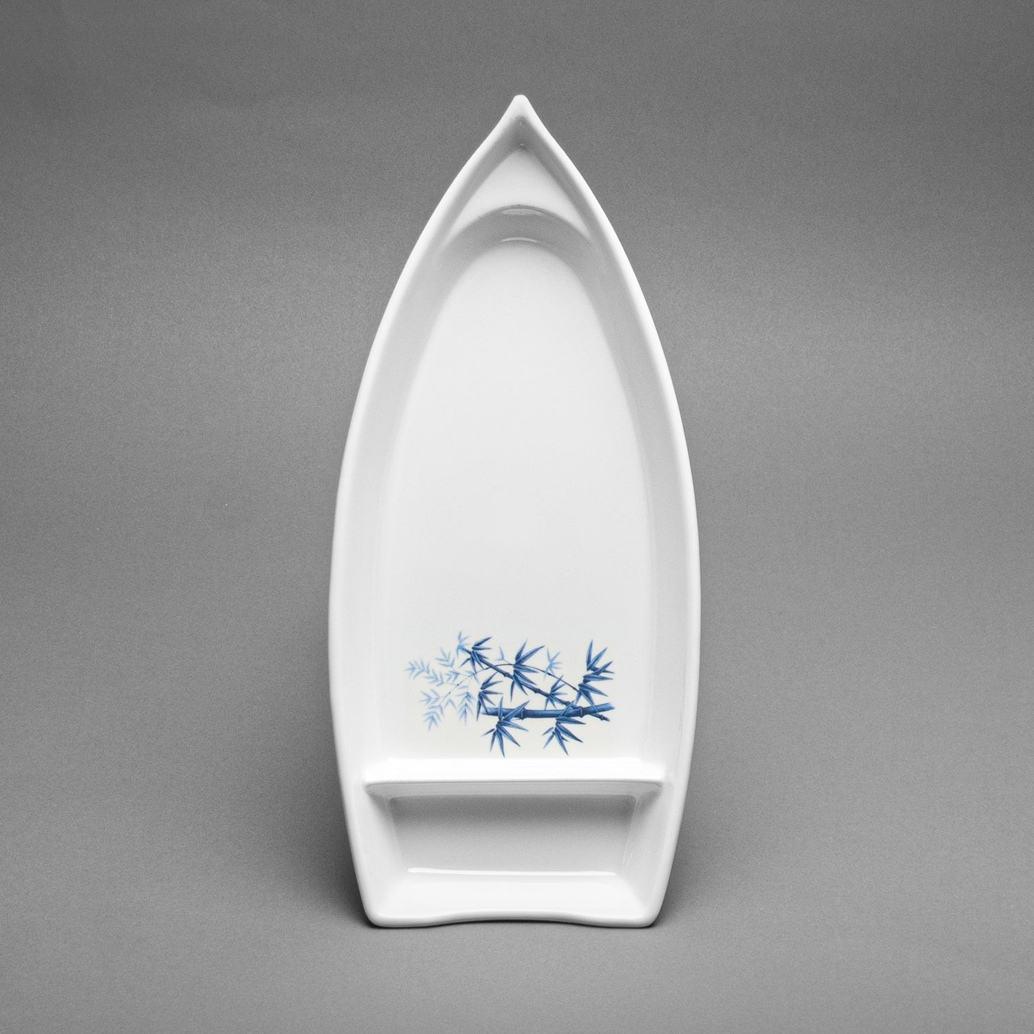 Melamine Sushi Boat, 3pc, 15.25" x 7" (Elegant Blue Bamboo)