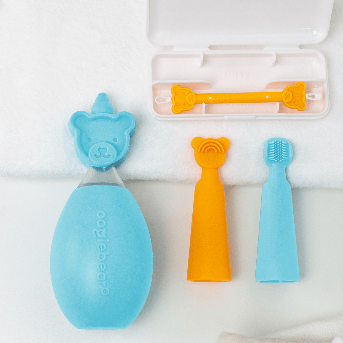 5-Piece Baby Care Starter Kit: Essential Nasal & Grooming Set
