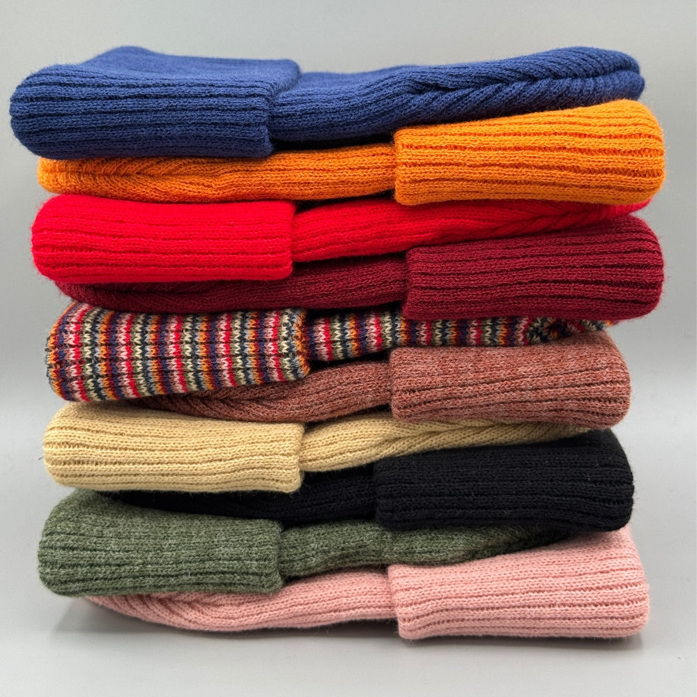 Haakwear Traditional Kids Knit Beanie. Soft, Warm & Made in USA