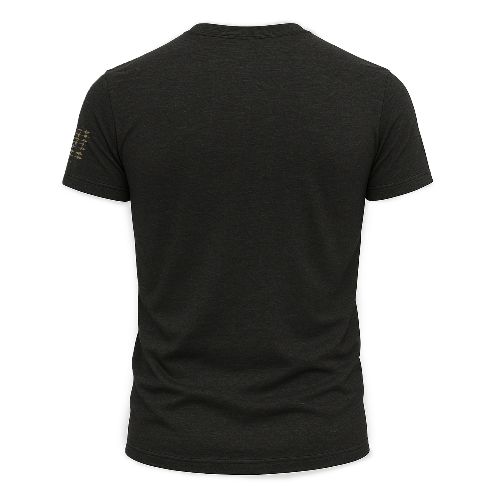 BBD Button Buck Down Unisex Graphic Tee - Black & Olive Green