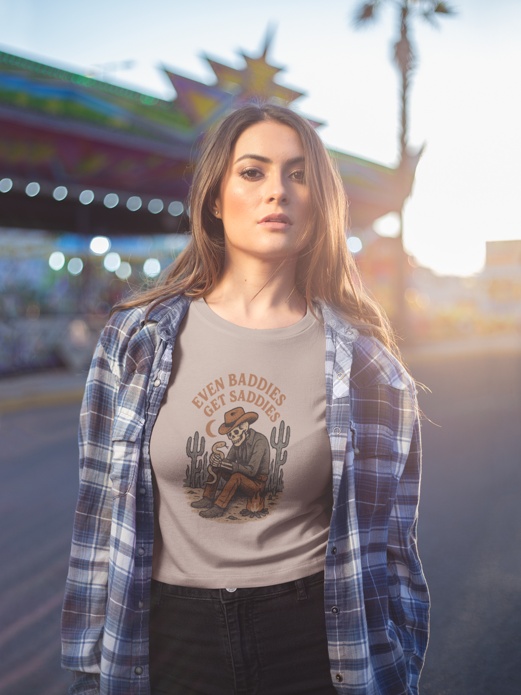 Even Baddies Get Saddies - T-Shirt