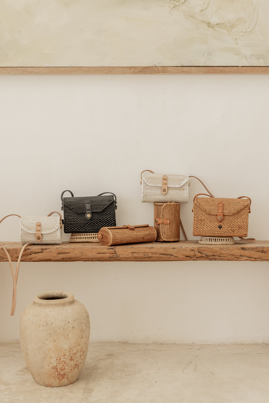 Kota Rattan Purse