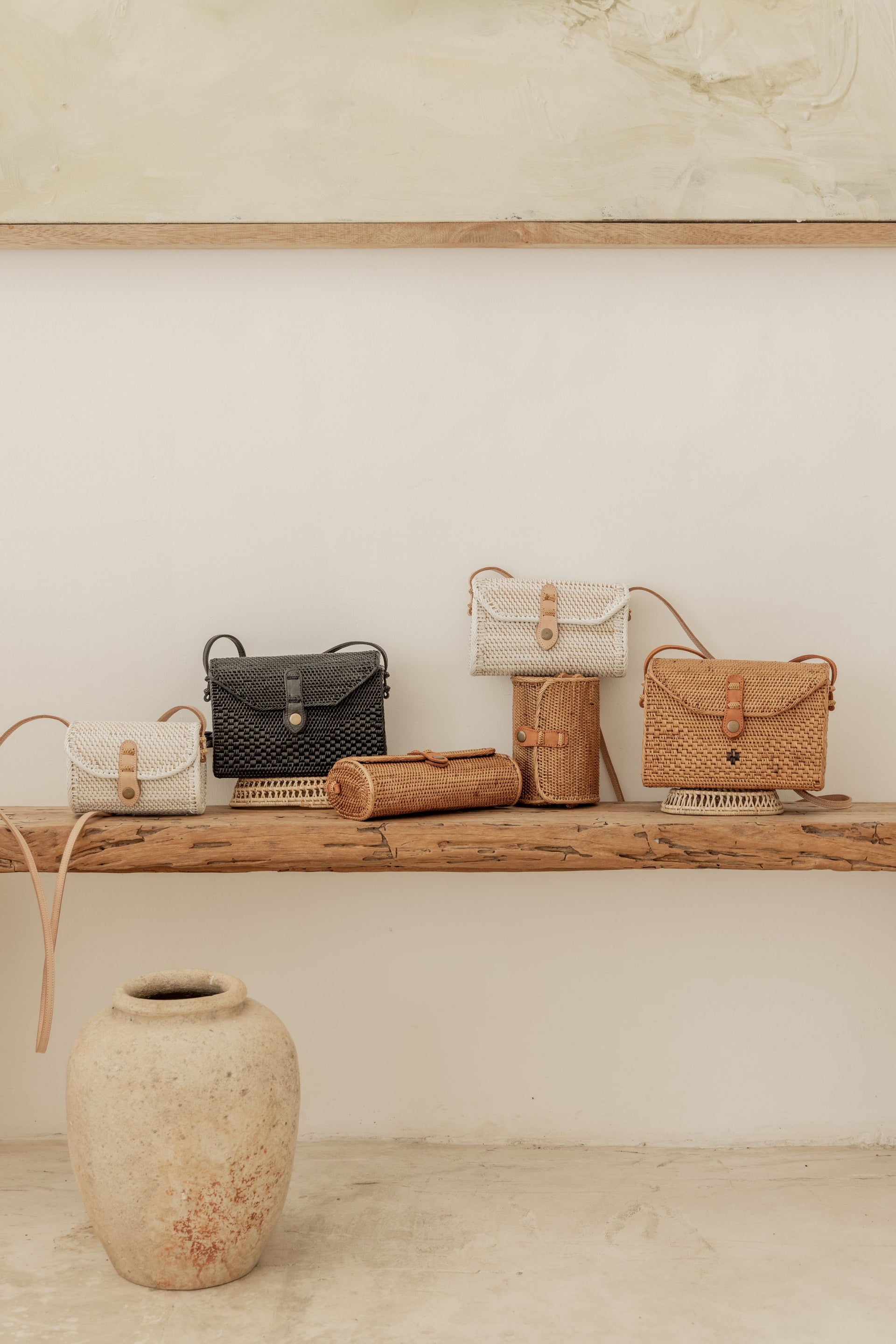 Kota Rattan Purse