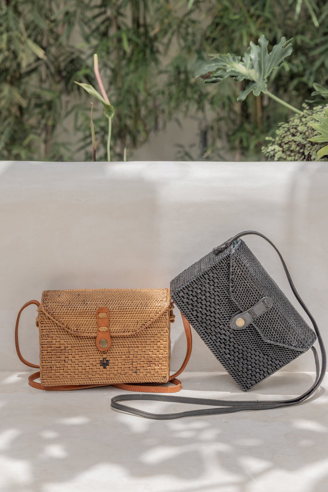 Kota Rattan Purse