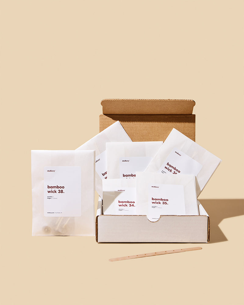 Wood Wick Sample Kit for DIY Candle Making and Testing - Image 2
