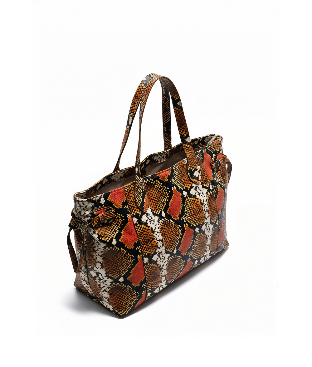 Barbara in Sahara Leather