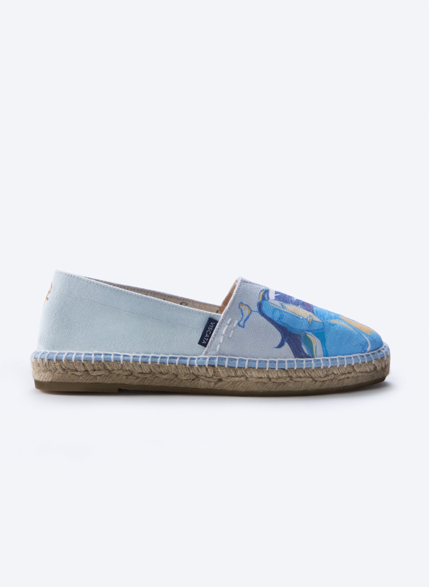Barceloneta Mediterranean Dreams Canvas Espadrilles Flats