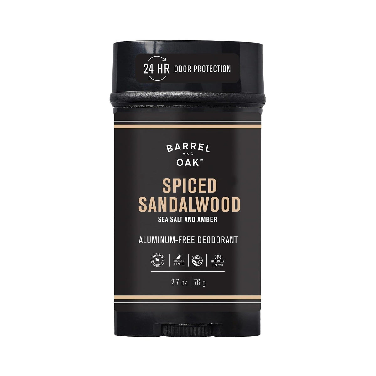 Barrel & Oak Aluminum-Free Deodorant Spiced Sandalwood