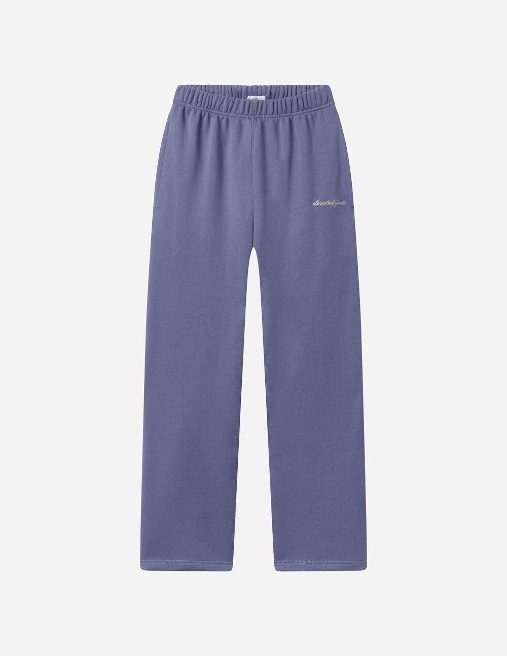Plum Wide Leg Sweatpants