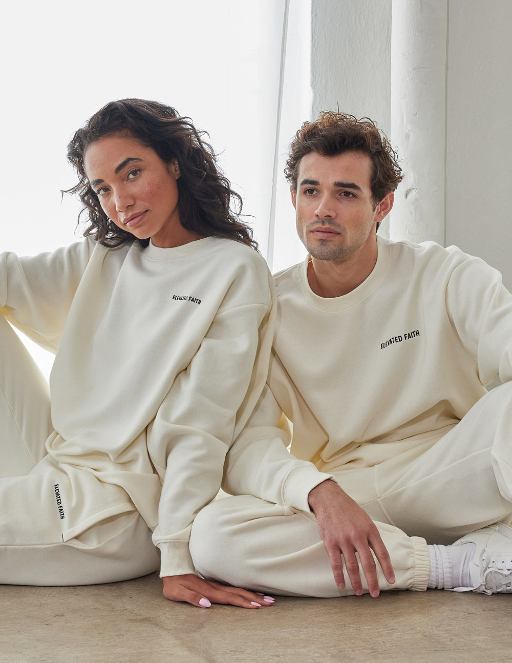 White Sand Unisex Crewneck Sweatshirt