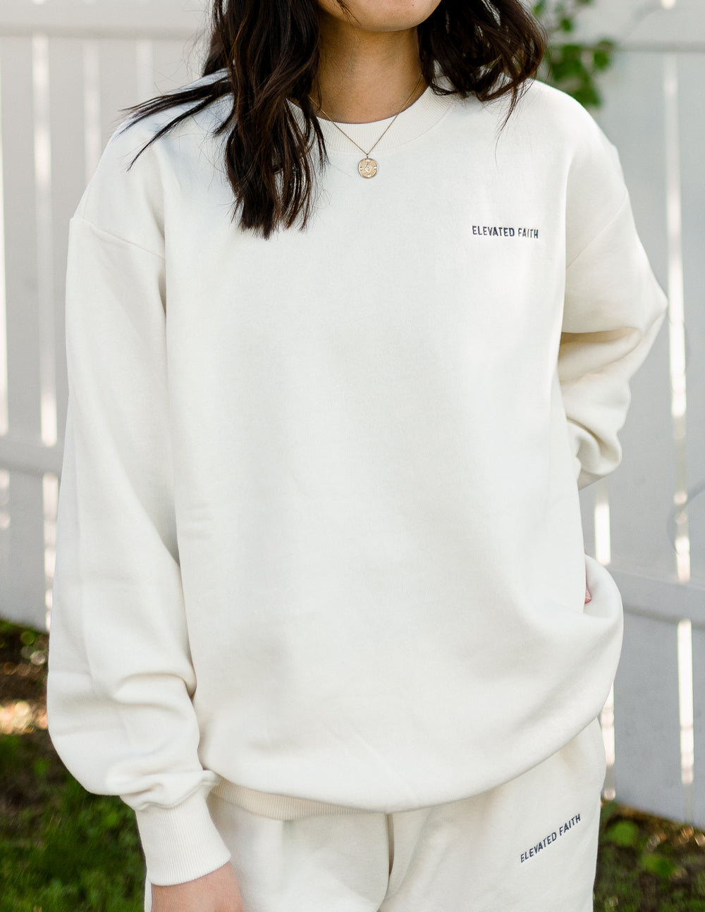 White Sand Unisex Crewneck Sweatshirt