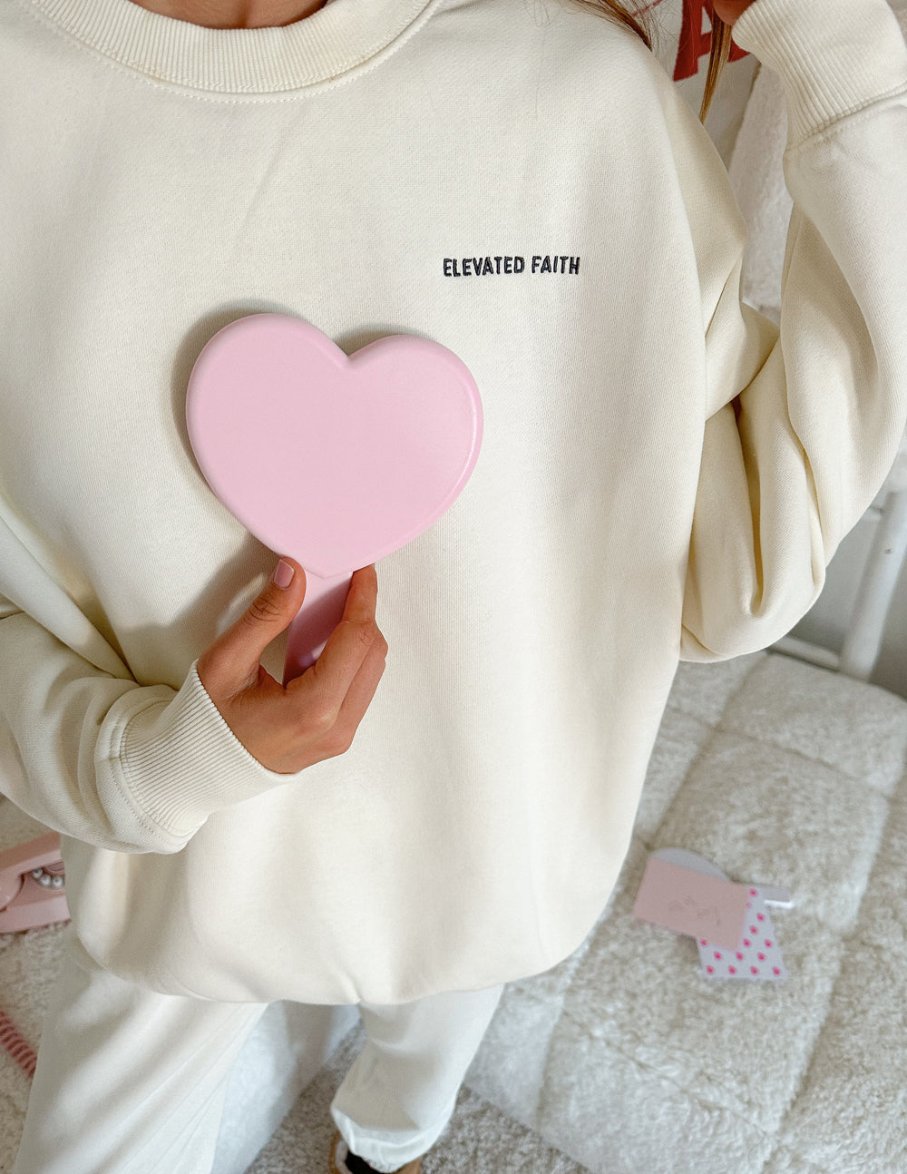 White Sand Unisex Crewneck Sweatshirt