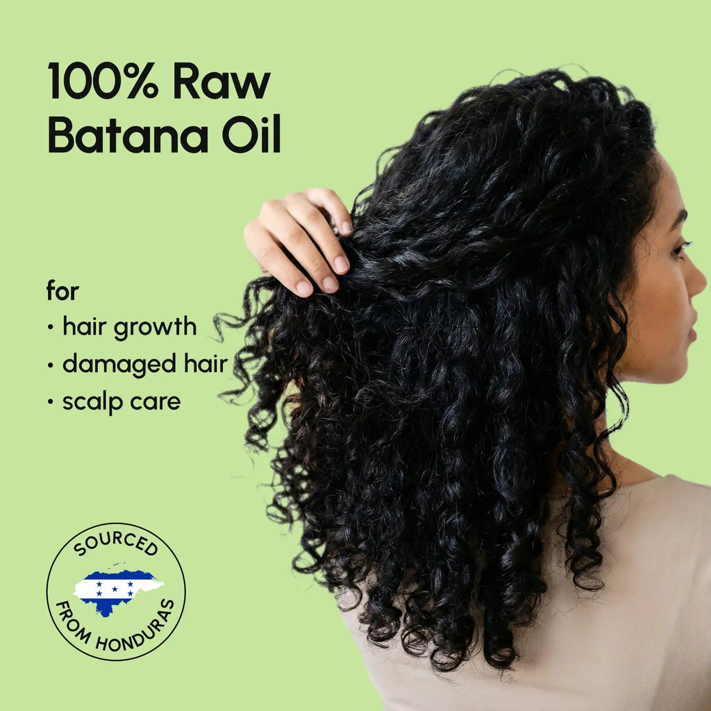 100% Raw Batana Oil Hair Growth Paste for Thicker Fuller Hair - Image 2
