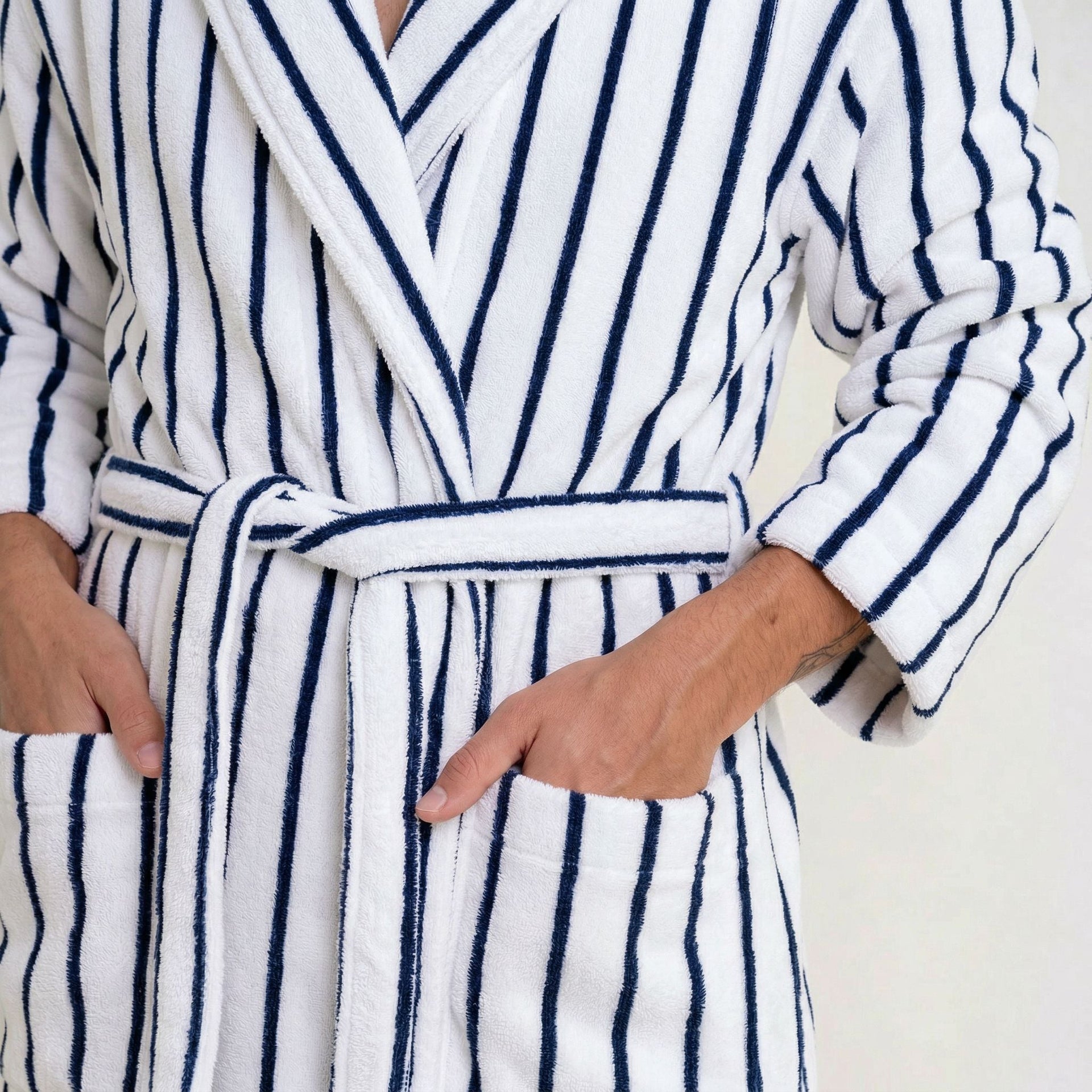 Ultraplush Australian Cotton Bathrobe with Hood and Pockets - Image 36