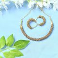 Gold-Polished Brass Hasli Design Statement Choker