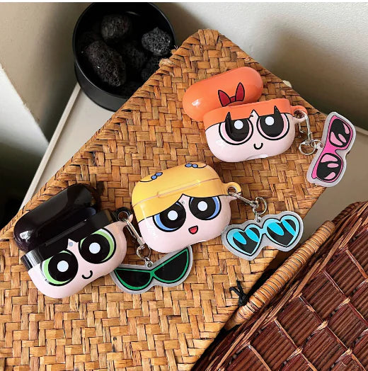 AirPods Case with Flying Girl Design for Protection