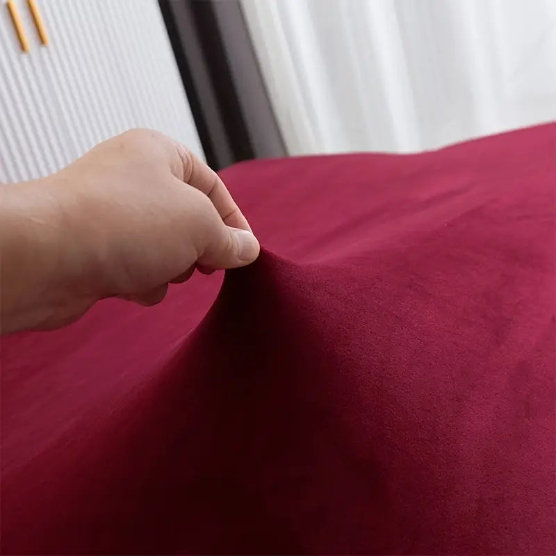 Armless Stretch Sofa Bed Cover for 3 Seater Couch