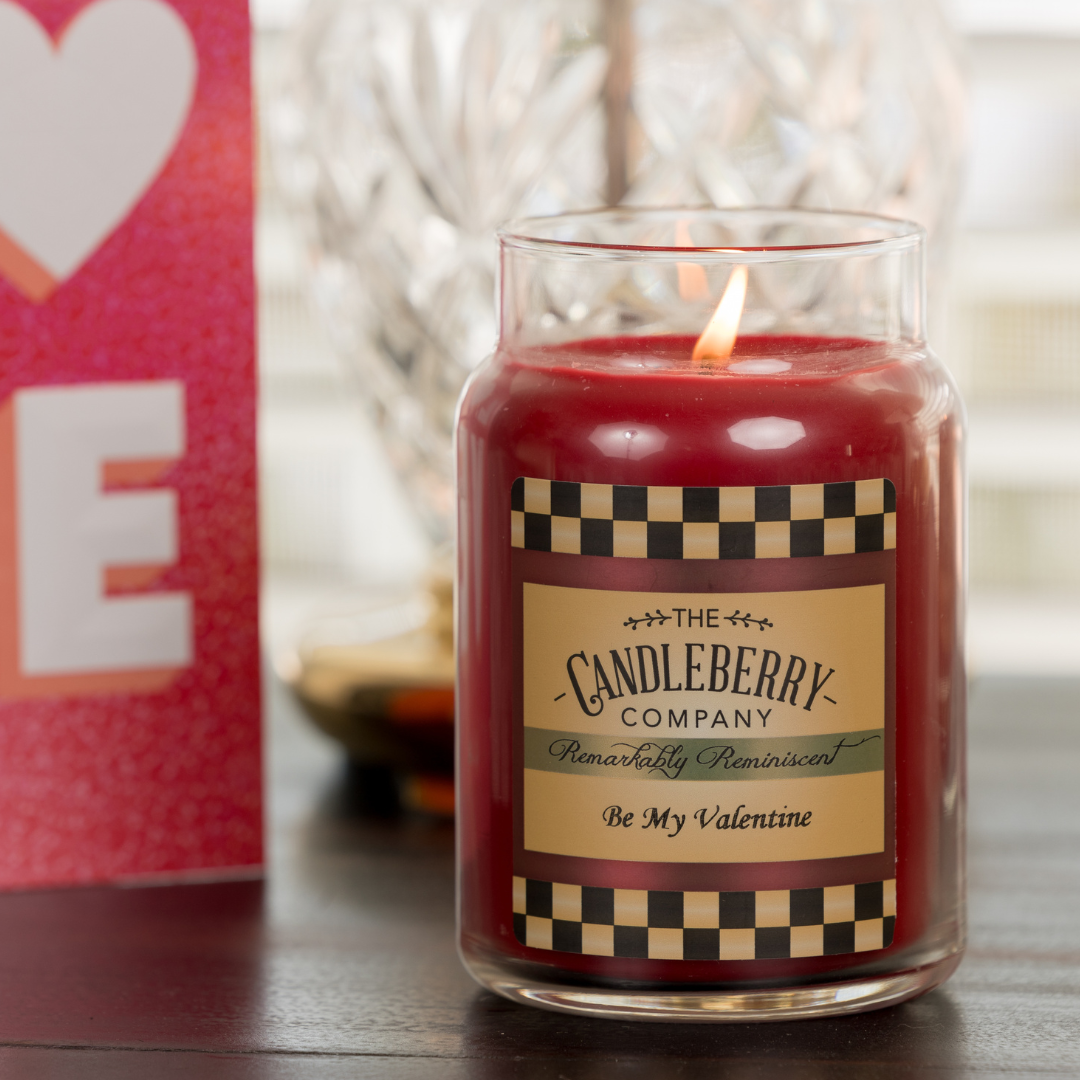 Be My Valentine Large Jar Candle | Sandalwood & Vanilla