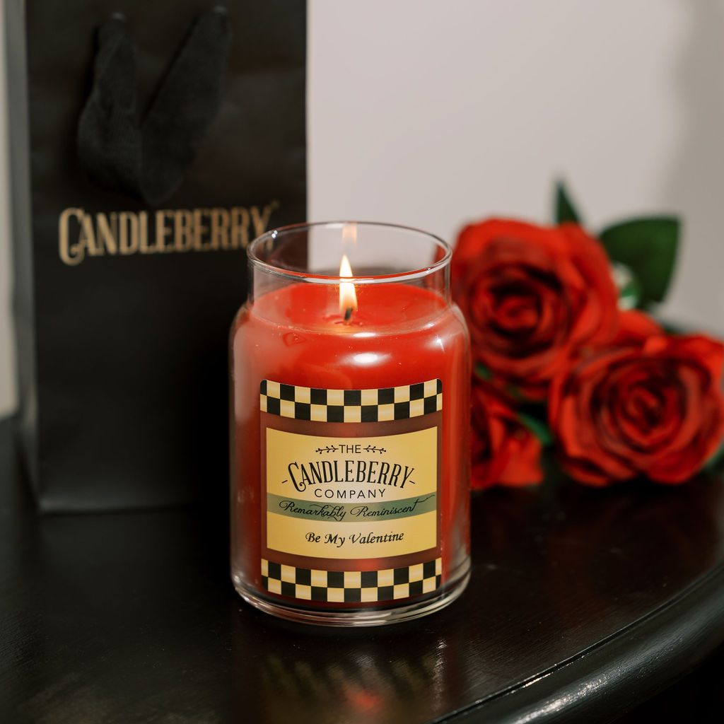 Be My Valentine Large Jar Candle | Sandalwood & Vanilla