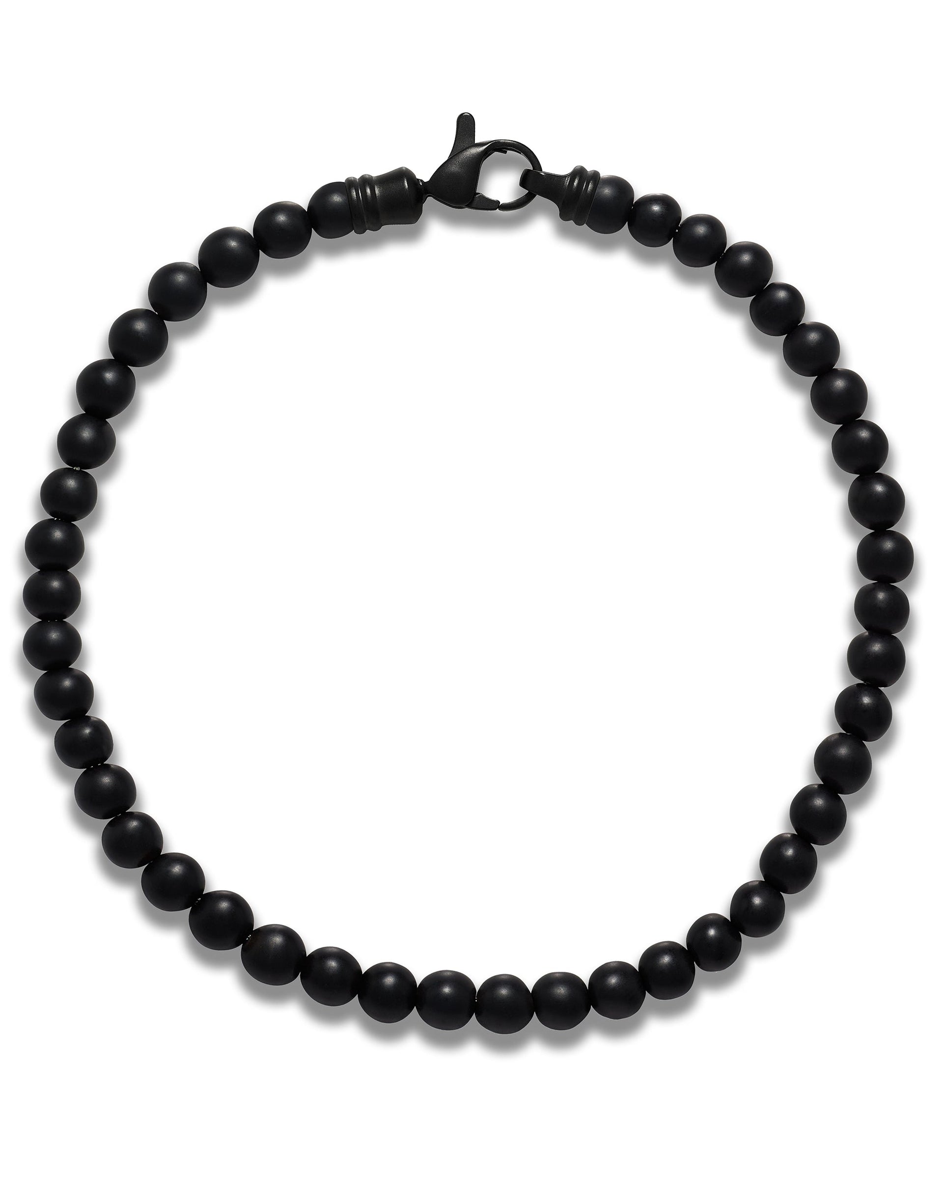 4mm Onyx and Tiger Eye Beaded Bracelet Spiritual Stack Set