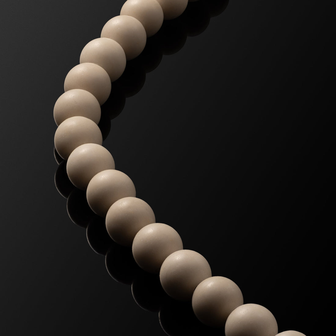 Green Onyx and Riverstone Beaded Bracelet Set 8mm