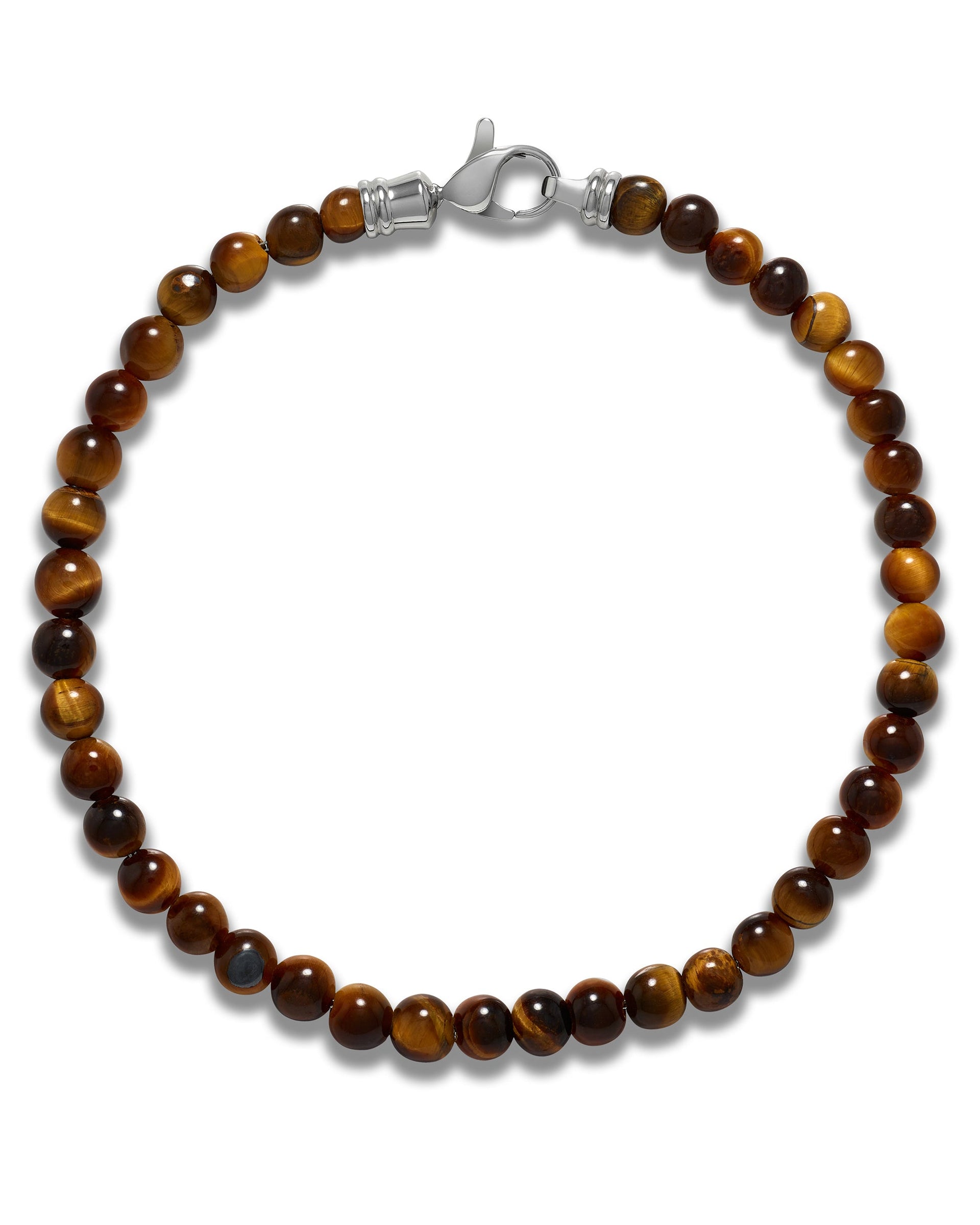 4mm Onyx and Tiger Eye Beaded Bracelet Spiritual Stack Set