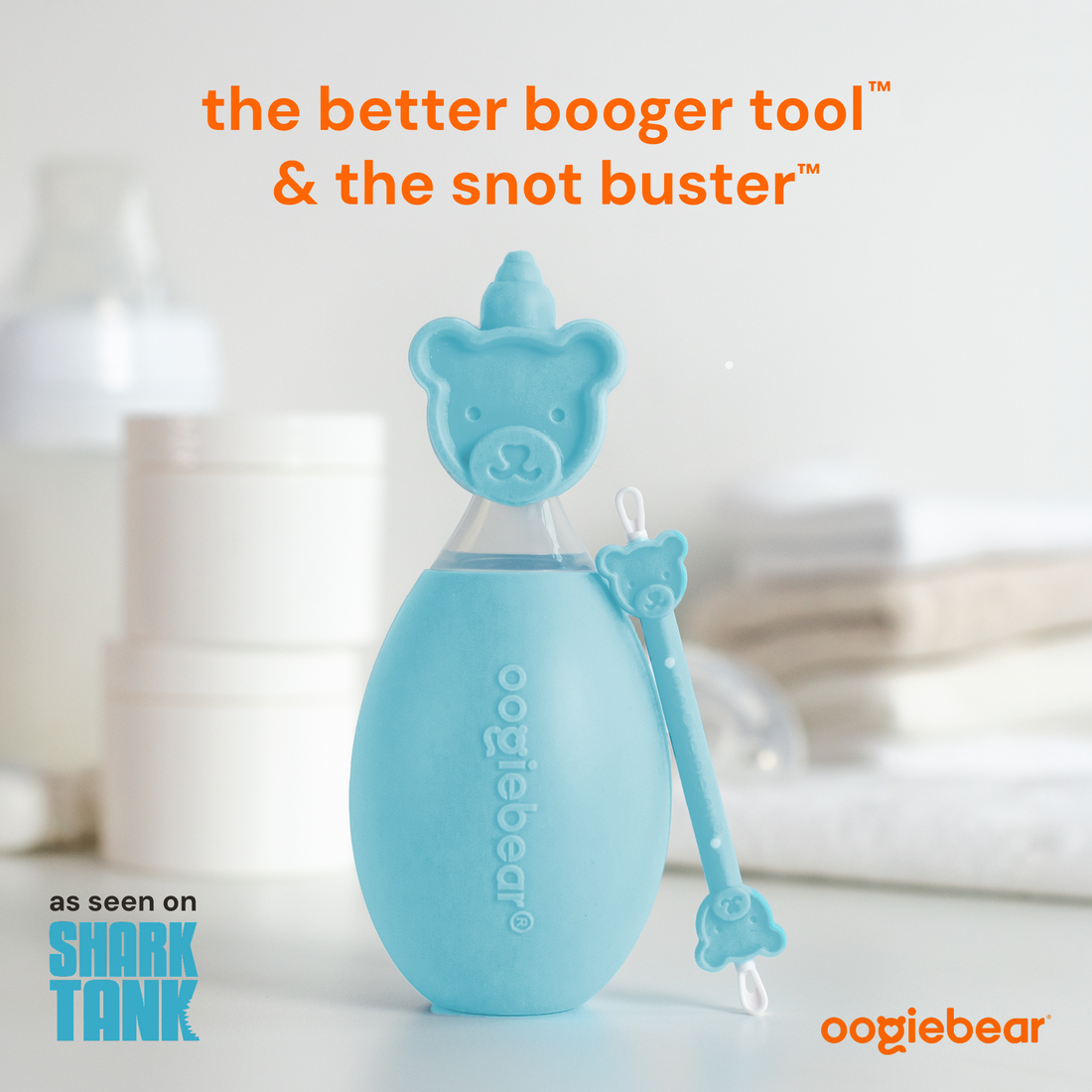 Baby Nose and Ear Cleaner Care Kit - Gentle Mucus Removal Tool