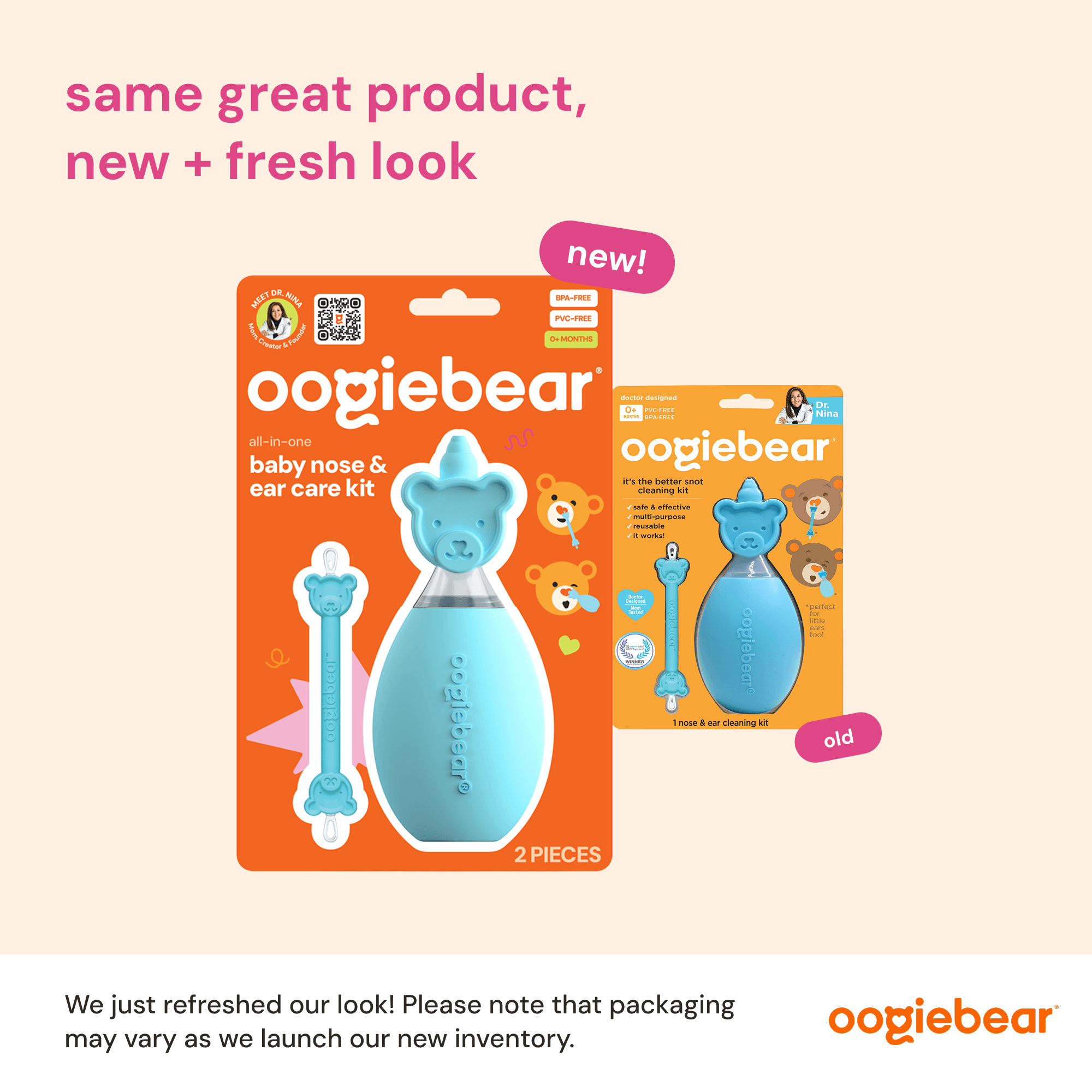 Baby Nose and Ear Cleaner Care Kit - Gentle Mucus Removal Tool