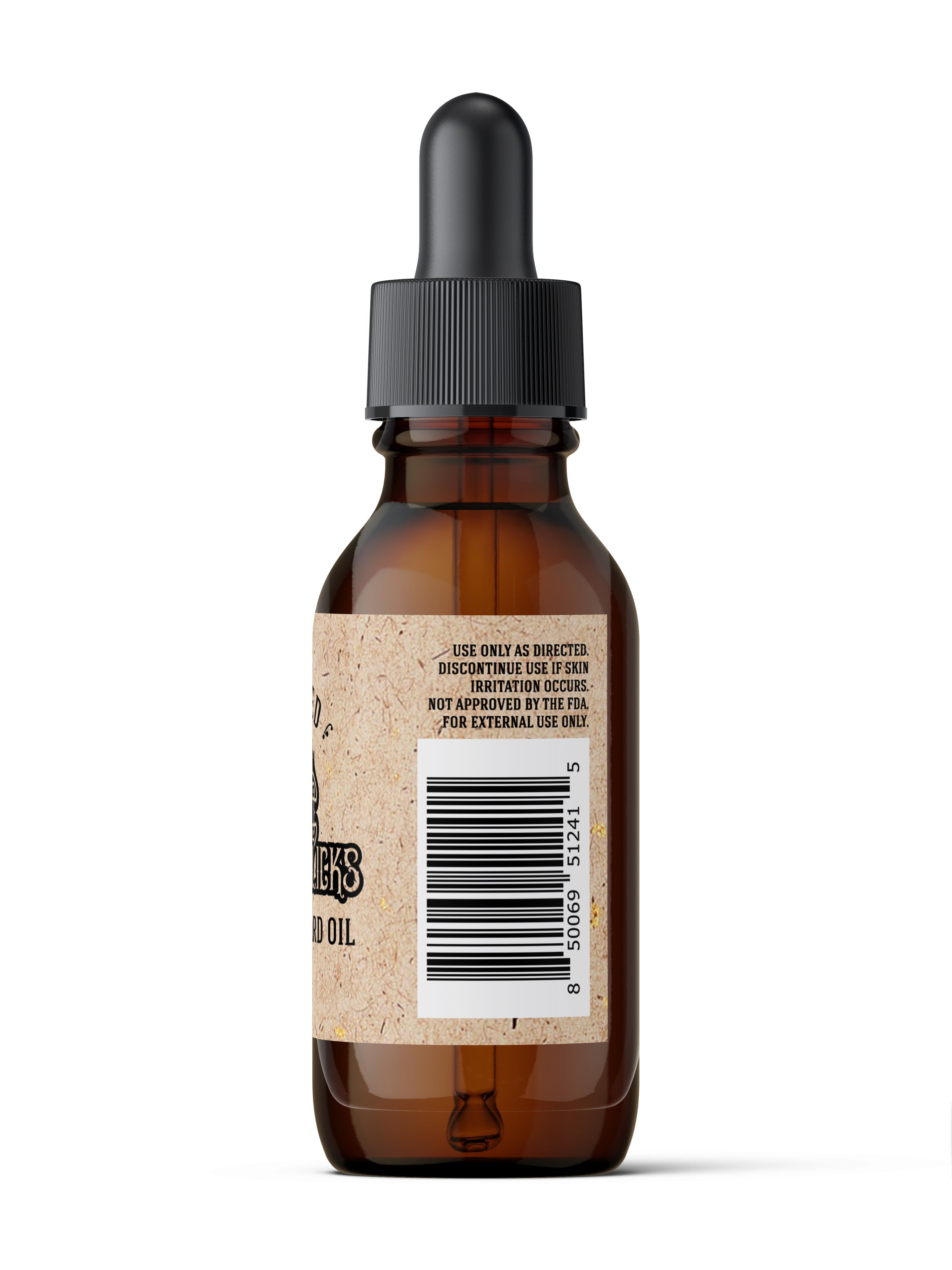 Organic Beard Oil Natural Hair and Skin Grooming Formula