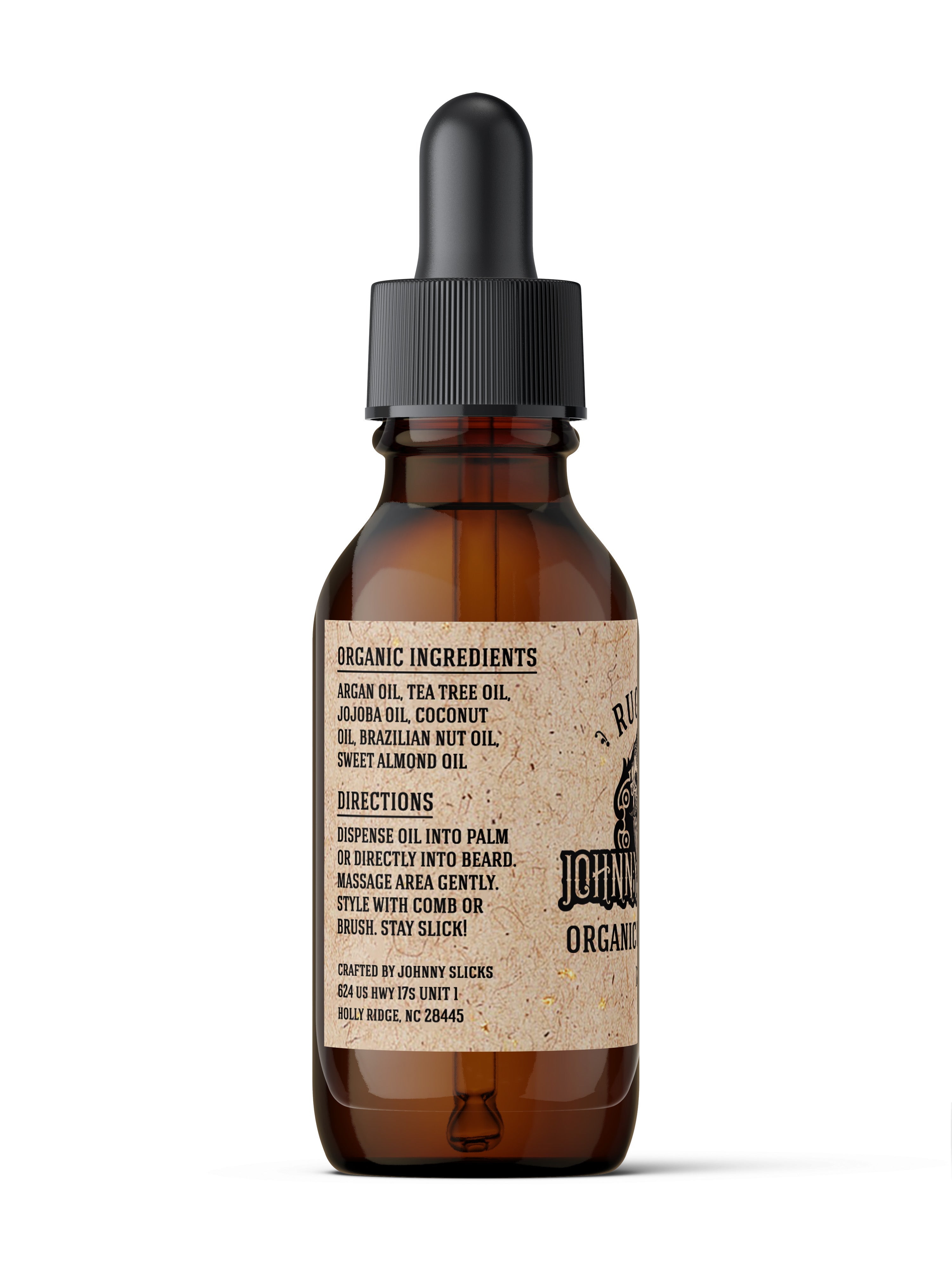 Organic Beard Oil Natural Hair and Skin Grooming Formula
