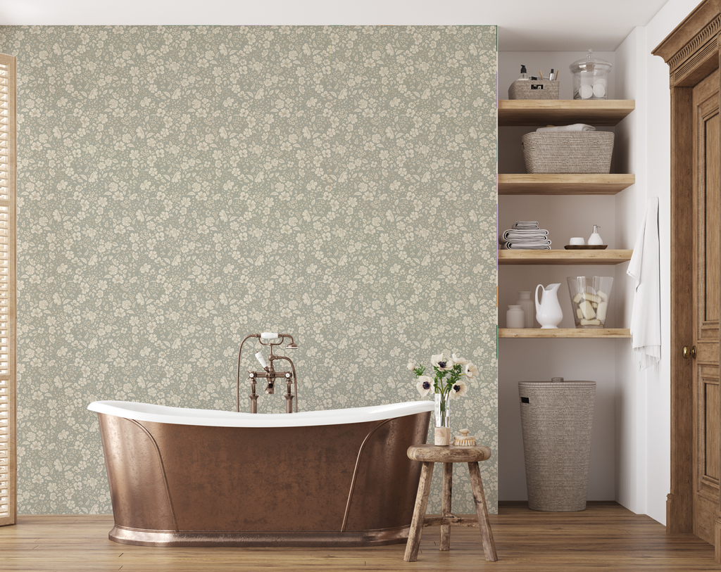 Beatrice Peel and Stick Removable Wallpaper by Daphne and Sage