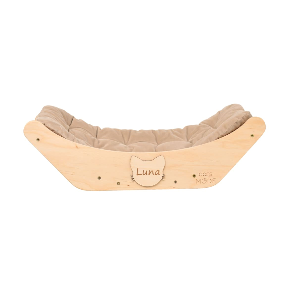 Wall-Mounted Cat Bed Elevated Shelving for Indoor Climbing Play