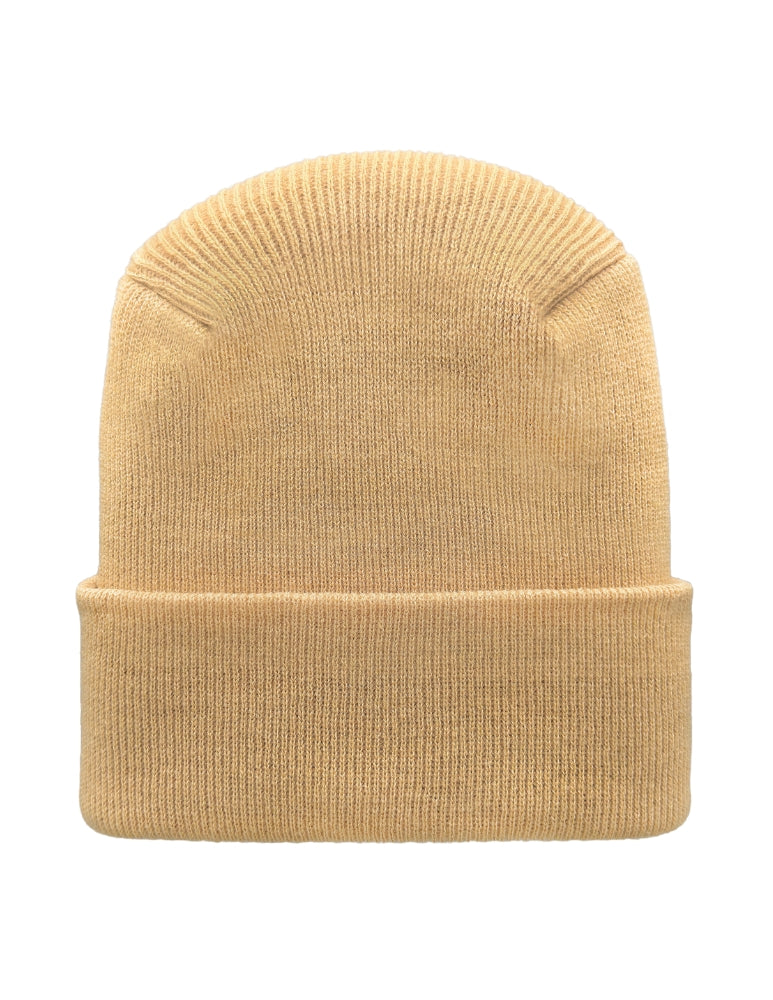 Haakwear Silent Luxury H Stitch Circular Knit Cuffed Beanie, Patented, Designed and Made in USA