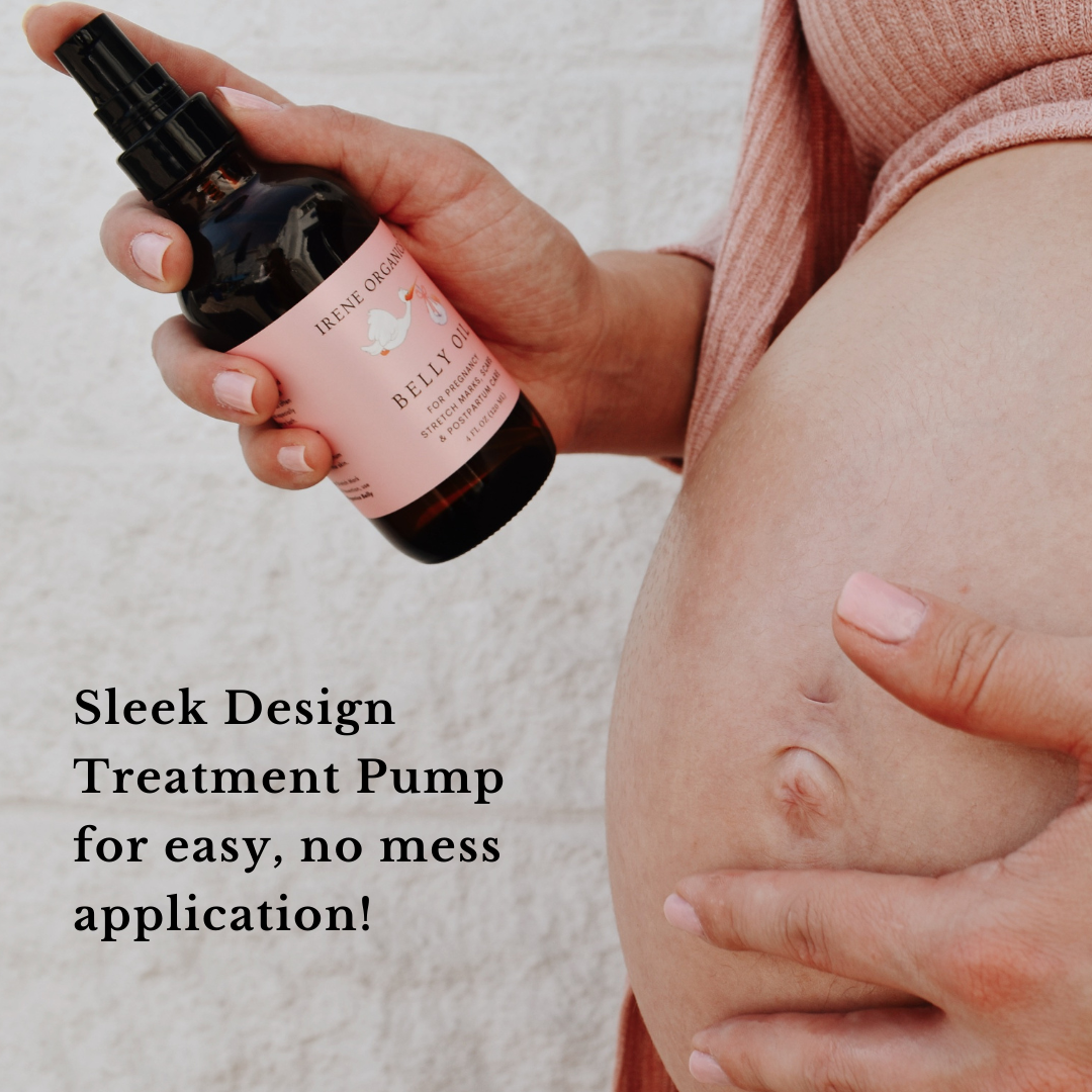 Women's Organic Stretch Mark Belly Oil - 4oz